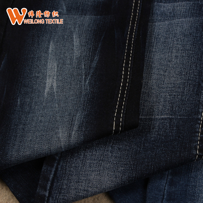 %98 Pamuk %2 Spandex Dimi Denim Kumaş Kot Kumaş Malzemesi