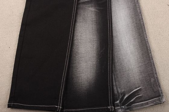 İyi fiyat Çiçek Baskı Rengi Kükürt Siyah El Duygusu Yumuşak Denim Kumaş çevrimiçi