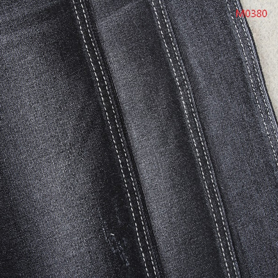 Kadın Jean Pantolon için Siyah Ağır Pamuklu Spandex Yüksek Streç Denim Kumaş