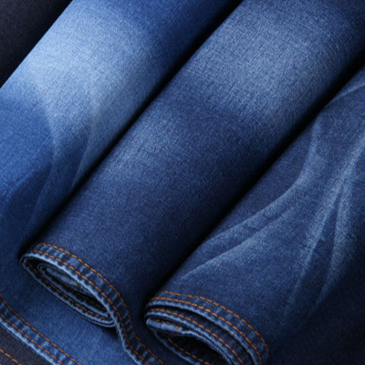 Saten Bambu Denim Kumaş %71 Pamuk %27 Polyester %2 Likra