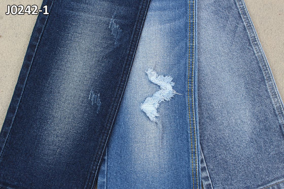 İyi fiyat 11.7 OZ Pamuklu Spandex Küçük Streç Kot Kumaş Beyaz Arka Taraf çevrimiçi