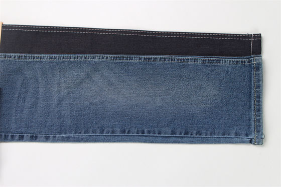 İyi fiyat Sanforize 10.2 Oz 58/59 '' Giyim İçin Süper Streç Tekstil Kumaş Jean Malzemesi çevrimiçi