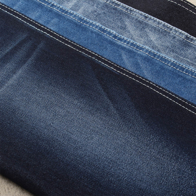 Üniforma için Çift Kordon 424gsm 12.5oz Pamuklu Polyester Denim Kumaş