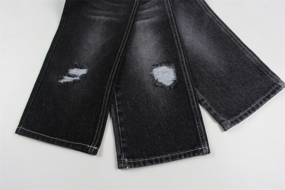 89%C 11%P 11.6OZ Erkekler için uzanmaz denim kumaş Sanforizing kot pantolon