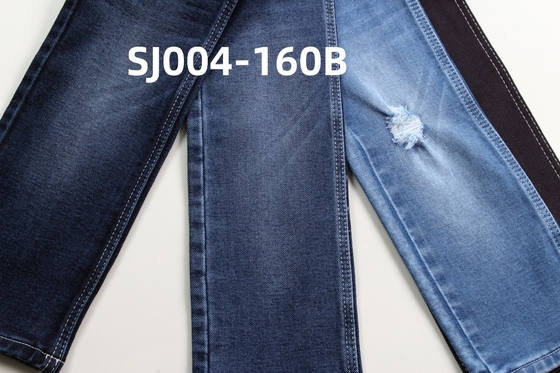 12 oz koyu mavi yüksek germe dokuma kot pantolon kumaşı