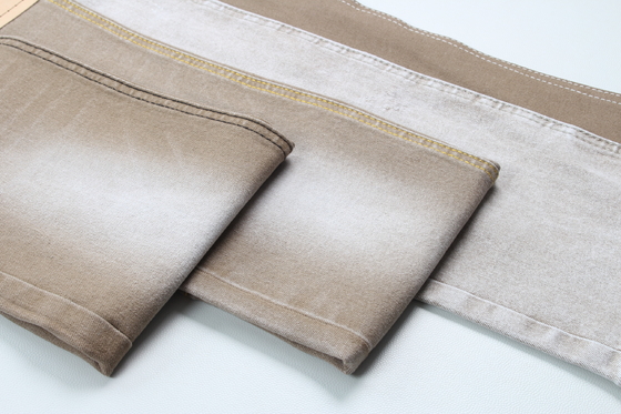 Renkli Hafif Ağırlıklı Dehşet Denim Kumaş