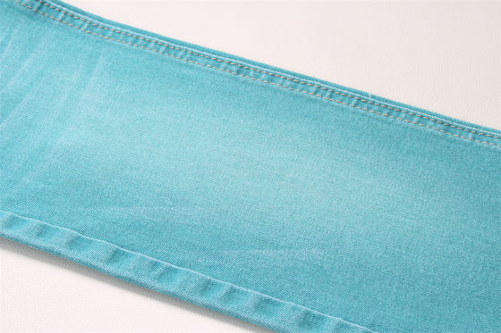 İyi fiyat 9 Oz Özel Yeşil Renk Stretch Yaz Denim Kumaş Jeans Erkek için Kumaş Bahar Yaz Tarzı Sıcak Satış Gemiye Hazır çevrimiçi