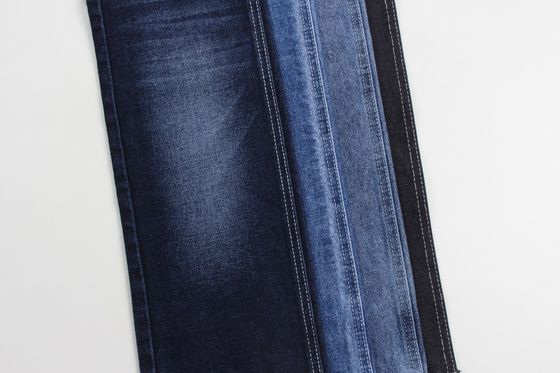 İyi fiyat Toptan satış 100% Pamuk Koyu Mavi Sert Jeans Kumaşları çevrimiçi