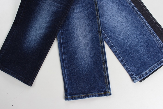 2024 sıcak satış 12.5 oz koyu mavi uzanmış kot pantolon kumaşı