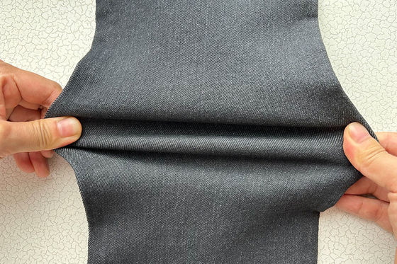 İyi fiyat 10 Oz Rekabetçi Fiyat Keskin Fiyat Gri Renk Erkek için Jean Stretch Denim Kumaş Çin Fabrikası çevrimiçi