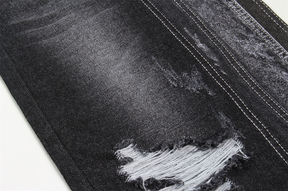 11.5 Oz % 100 Pamuk Denim Kumaş Kükürt Siyah Tekstil Erkek Kadın Jeans Malzeme Elastik Tekstil Kumaş Yok