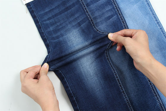 İyi fiyat 8.5 Oz Kadın Jeans Kumaş Süper Yüksek Stretch Denim Kumaş Jeans Kumaş Yaz Sonbahar Tarzı çevrimiçi