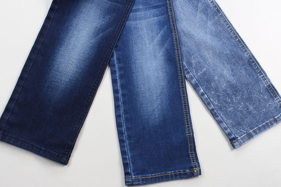 Koyu Mavi Stock Tam Lycra Denim Kumaş Kadın Jeans Etek Kullanır