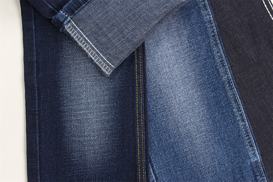 190 cm Dobby Özel Doku Çapraz Slub Stretch Denim Kumaş