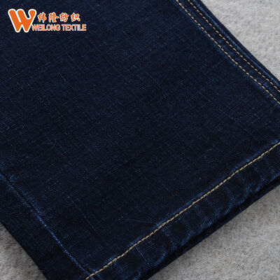 İyi fiyat Toptan satış 10oz Denim Kumaş Baskı Pamuk Poliester Kırık Twill Giysi için dokunmuş Eteği Kot pantolon çevrimiçi