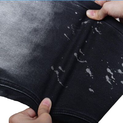 İyi fiyat Siyah Siyah 170 cm konfor Stretch Pamuk Poliester Spandex Denim Jeans Kumaş çevrimiçi