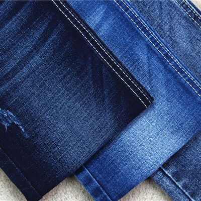 İyi fiyat Yumuşak Çapraz İplikli Kot Kumaş Bayan Esnek Kot Pantolon 10 oz Toptan Fiyatlı çevrimiçi