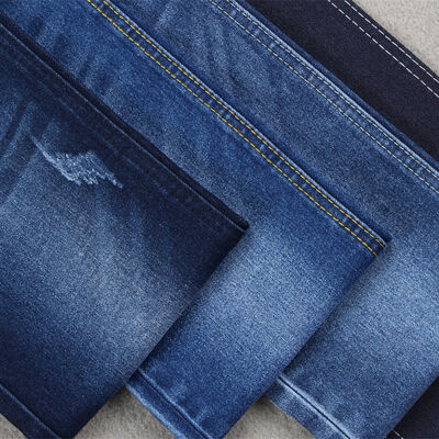 İyi fiyat Erkek Kot Pantolonları İçin Sıcak Satış 10.5 oz Pamuk Polyester Esnek Kot Kumaşı çevrimiçi