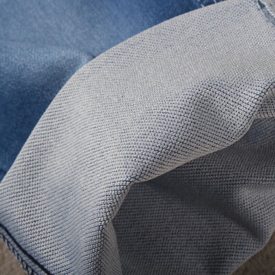 İyi fiyat Çifte katman taklit örgü özel dokuma kot pantolon üreticileri için yüksek kaliteli denim kumaş çevrimiçi