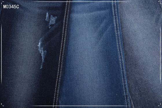 İyi fiyat Koyu Mavi 10.9oz Sanforize 69 Pamuk 26 Polyester 2 Spandex Ham Denim Kumaş çevrimiçi