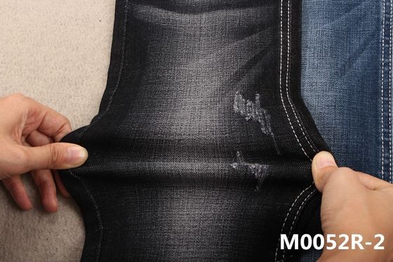 356gm Power Spandex Denim Kumaş Bayan Kadınlar için Denim Jeans Rolleri Malzeme Koyu Mavi