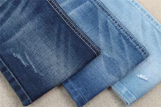 İyi fiyat 9.3 Oz Pamuklu Poly Spandex Pantolon İçin Streç Denim Kumaş çevrimiçi
