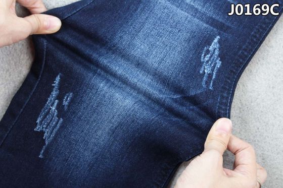 İyi fiyat Süper Serin Nane Denim Dimi Kumaş Antibakteriyel 9oz Hafif çevrimiçi