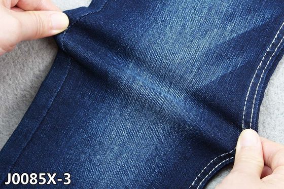 İyi fiyat 9.4 Oz Orta Ağırlık TR Denim Twill Kumaş Çözgü Yönünde Şantuk Etkisi Mavi Camgöbeği çevrimiçi