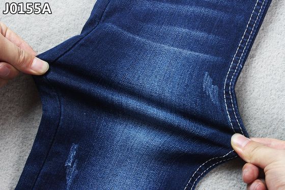 Şantuklu% 2 Spandex Kumaş Tekstil Sanforlama ile 8.3 OZ Streç Denim Kumaş