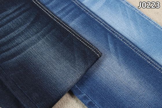 İyi fiyat Streç Kurtarma ile Koyu Mavi Sluby Pamuk Polyester Spandex Denim Kumaş çevrimiçi