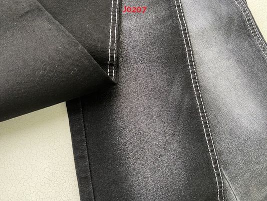 İyi fiyat Kadın Kot Kız Pantolon için 10.2 OZ Yüksek Streç Siyah Denim Kumaş çevrimiçi