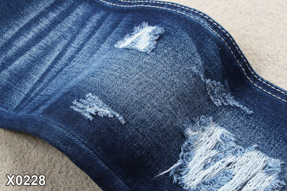 İyi fiyat 11.3 Bir Kez 100 Pamuklu Denim Kumaş 180cm Süper Genişlik 10OE x 7OE çevrimiçi