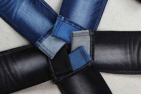 Renkli Atkı Streç Denim Dimi Kumaş 59