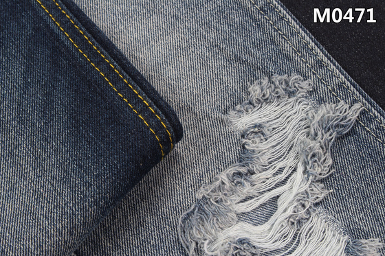 420GSM 12.5oz Ağır İndigo Endüstriyel Denim Kumaş, İş Elbisesi Üniforma için