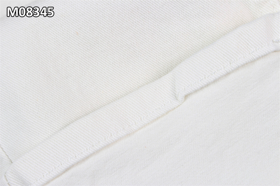 9.7OZ Renklemeye Hazırlanın Beyaz Denim Kumaş RFD Jeans Kumaş Soğuk Giysi Renkleme