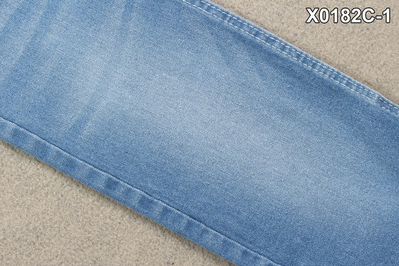İyi fiyat Knit 10.2Oz Denim Jean Kumaş Süper Koyu Mavi Ton çevrimiçi